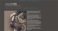 Desktop Screenshot of gallery925.com